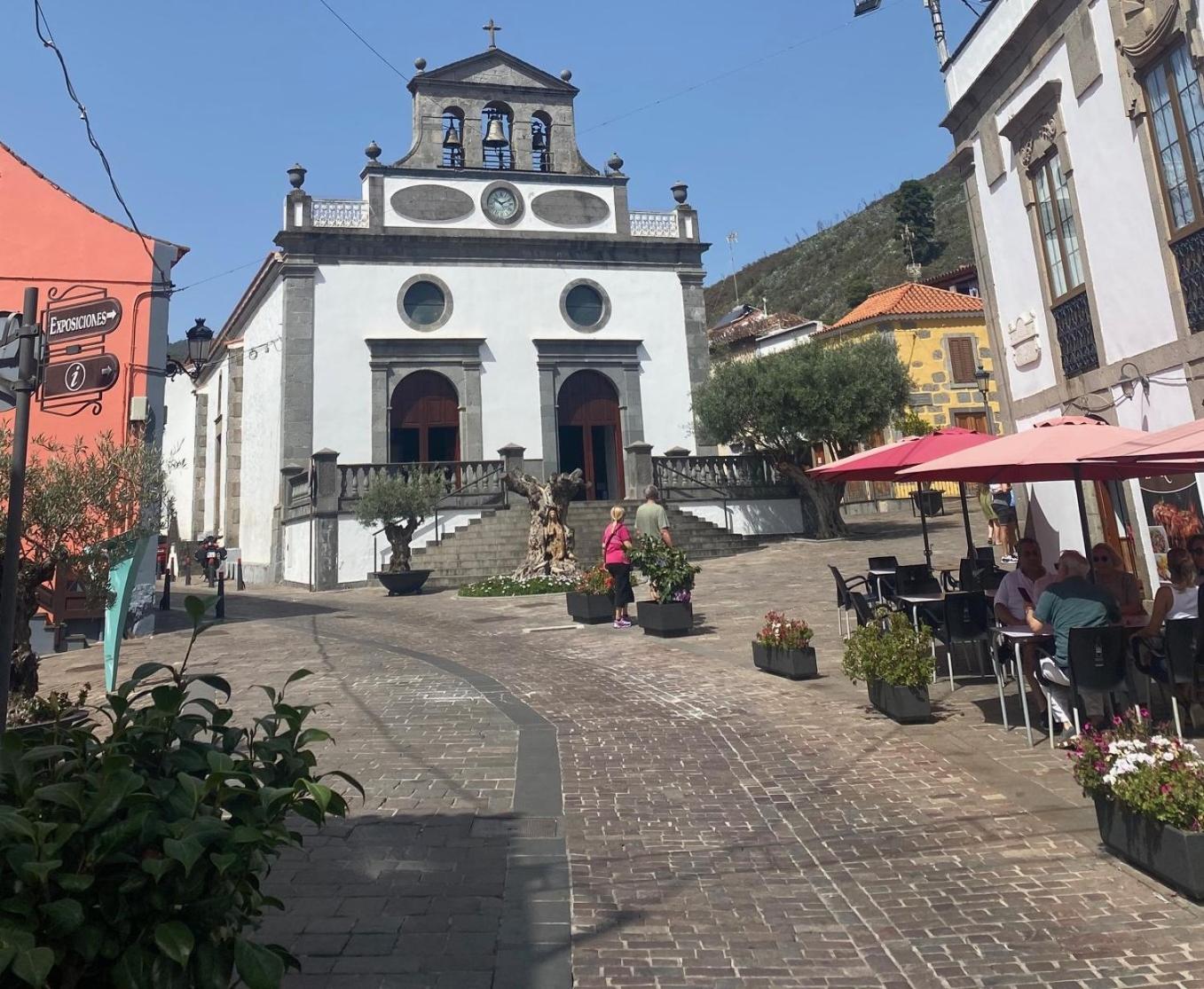 Апартаменти Casa De La Plaza San Mateo Веґа-де-Сан-Матео Екстер'єр фото
